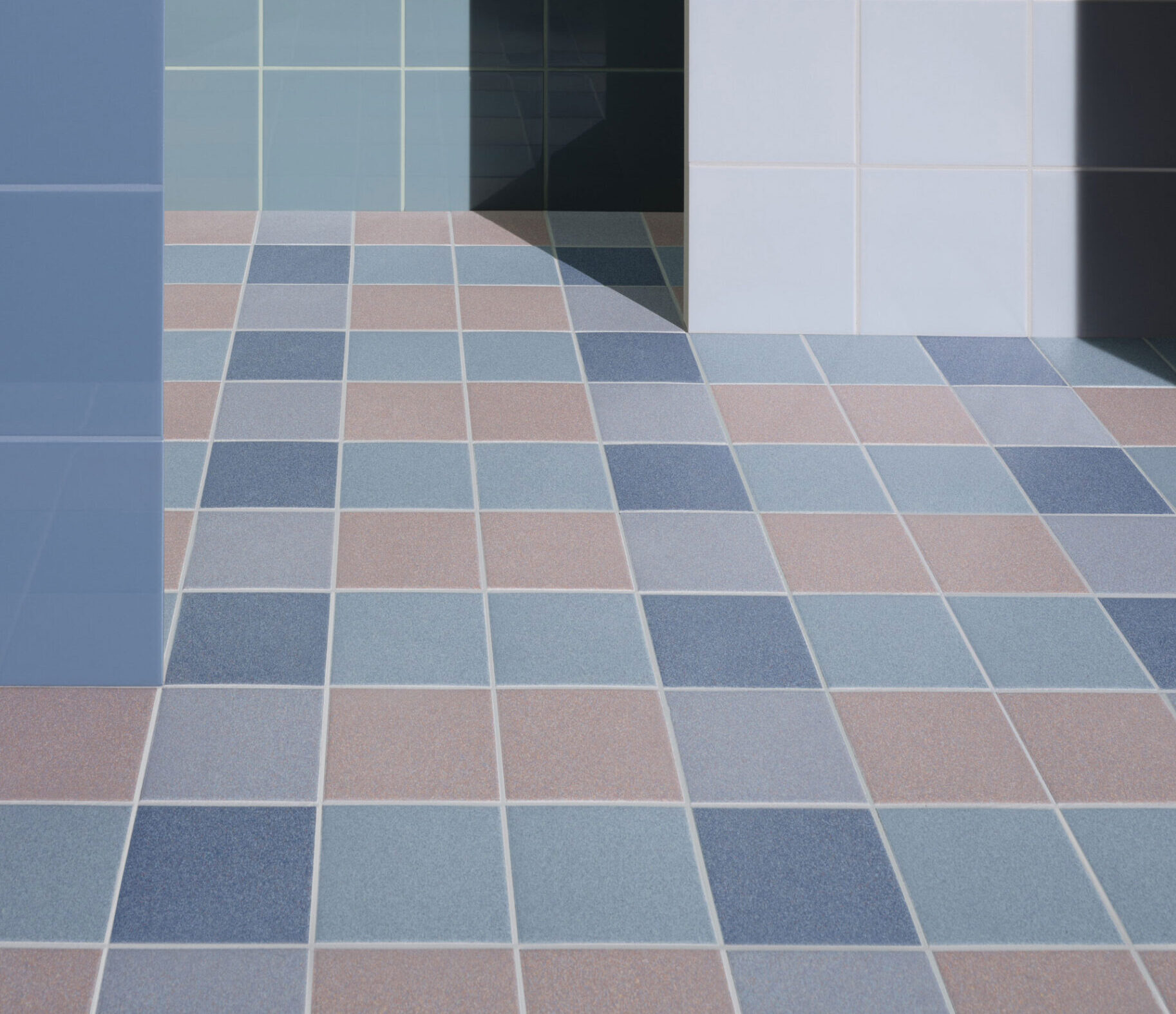 Mosa Global Collection tile floor installation